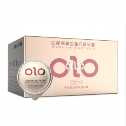 扣扣手指套-OLO-OLO 印度伽摩古秘方 延時G點避孕套 10只裝