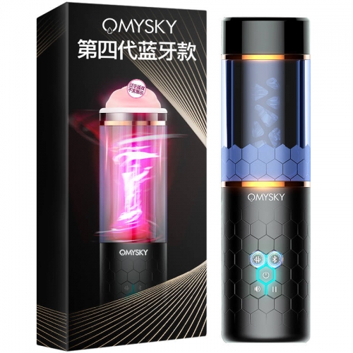 飛機(jī)杯-omysky-omysky 刀客男用全自動飛機(jī)杯藍(lán)牙伸縮旋轉(zhuǎn)自慰器成人用品